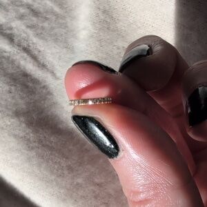 Maria Tash Diamond Eternity Hoop Earring